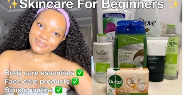 skincare routine for beginners