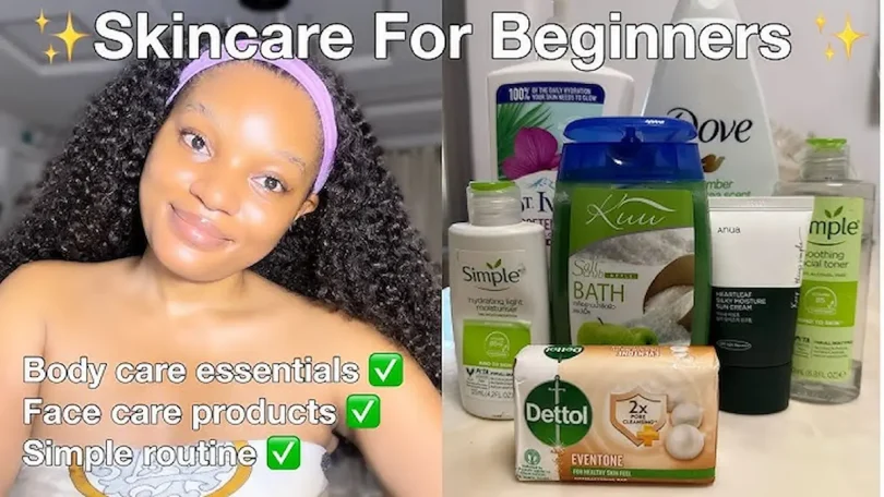 skincare routine for beginners